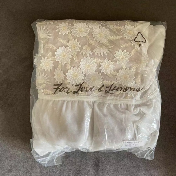 For Love & Lemons Off Shoulder Tunic Dress *NEW* - Picture 4 of 5